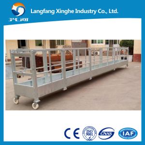 China High rise roof suspended work platform/contruction facade cleaning equipment on sale