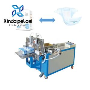 Fast Diaper Plastic Bag Manufacturing Machine With Automatic Transport And