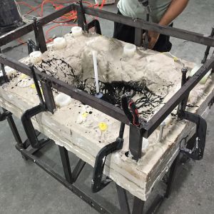 Polyurethane PU Parts Reaction Injection Molding RIM rapid prototypes to