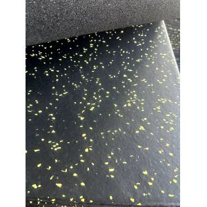 Cheap Black Rubber Gym Flooring Tiles 50cm*50cm*20mm with Different Color EPDM Granules for sale