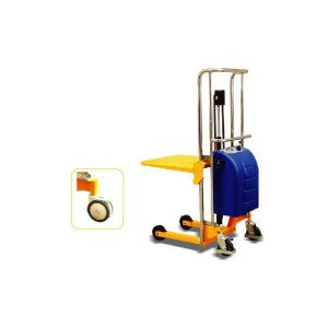 EJ LP Series Semi Electric Hydraulic Pallet Stacker With Platform Capacity 400Kg