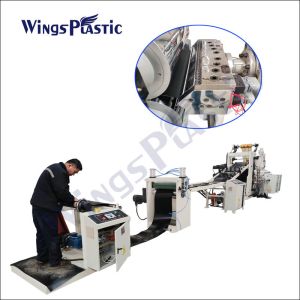PVC Sheet Extrusion Machine Extruder Machine Line Plastic Sheet Extruder