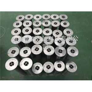 Titanium Wedge Wire Strainer , Wedge Wire Screen Filter 200 Micron Length 890mm