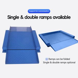 SOHE 1.2m*1.2m 2t Industrial Weighing Scale Platform with Double Ramp and 2000KG