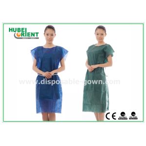 PP Non-Woven Disposable Medical Use Patient Gowns Without Sleeves For Protect