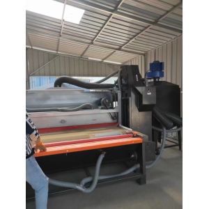 CE Certified Horizontal Glass Sandblasting Machine with Customization Options