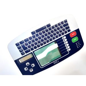 One Clik Button Embossedkeypad Switch Panel With Flexible Copper Cable