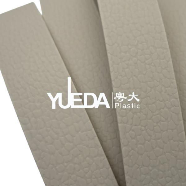 Customizable Light Gray Edge Banding Strip Wardrobe Edge Banding Tape Matte Finish