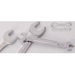 KM Automotive Tools Double Open Spanner Wrench Set