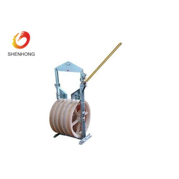 Helicopter Stringing Blocks Large Diameter Rope Pulley For Stringing Pilot Rope