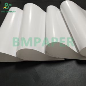 70gsm 90gsm C1S Coated Glossy paper for making Label 50mm roll