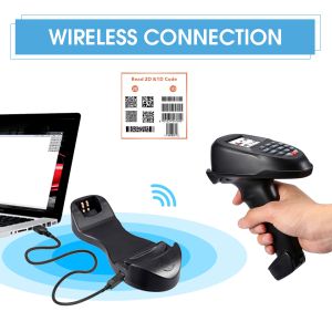 Cheap NS7108 ABS 2.4GHz 1D Laser Barcode Scanner for sale