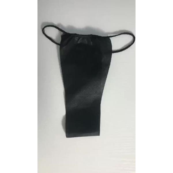 Quality S&J Disposable Polypropylene PP Non Woven Thong T-back Panties Bikini,Opaque,SPA,Spray Tanning Beauty Salon Single One Time Use wholesale