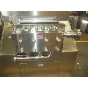 SS304 Dual Stage Juice Homogenizer Manual Operation 32Mpa