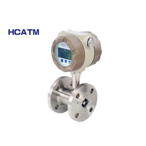 Low Power Consumption Turbine Gas Meter , Natural Gas Turbine Meter
