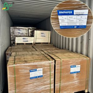 75gsm 80gsm Sack Brown Kraft Paper For Cement Bags 65 x 100cm Extensible