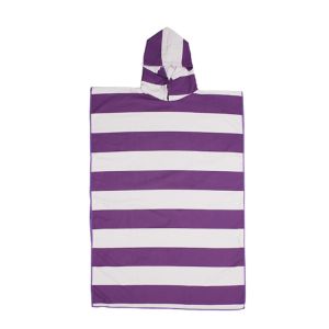 Customized Hooded Changing Microfiber Poncho Towel For Adults