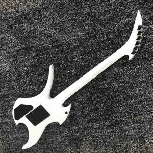 2020 New High Quality Floyd-Rose Irregular Shape Electric Guitar in White With