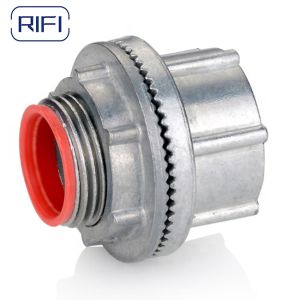 Red Yellow Blue UL Zinc Die Cast Grounding Hub For Imc Conduit / Imc Pipe
