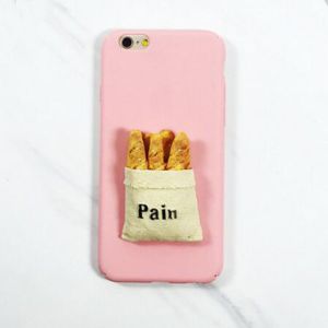 Hard PC DIY Tomato Break Pattern Back Cover Cell Phone Case For iPhone 7 6 6s