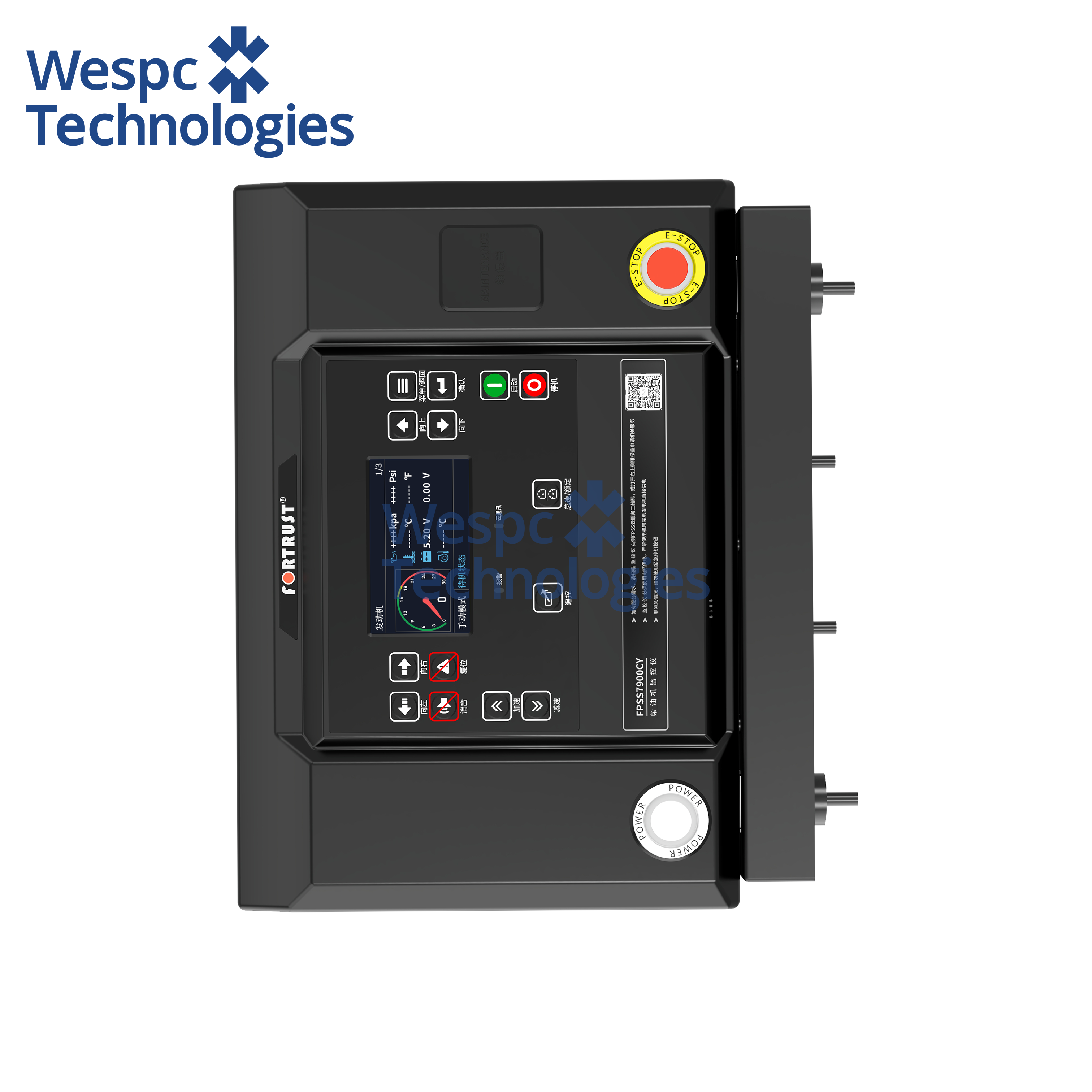 WESPC Original Fortrust FPSS7910 Electric Speed Regulator Power Control Module