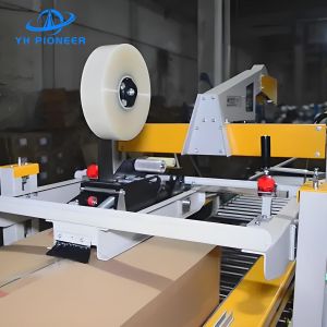 Stainless Steel Automation Carton Sealer Machine With 18m/Min Conveyor