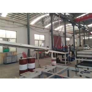 Fully Automatic PVC WPC Foam Board Machine / WPC Building Formwork Extrusion