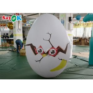 Easter Decoration Custom Inflatable Products Colourful Inflatable Bird Eggs