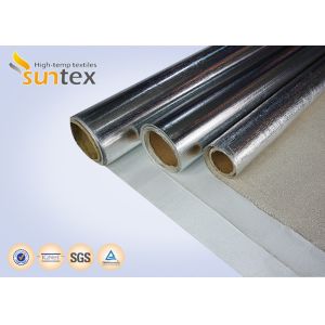 China Fire Retardant Aluminized Glass Cloth Thermal Insulating Materials Of The Steam Heating Pipelines & Fire Suits on sale