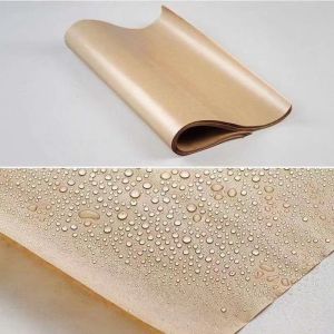 Recycled Wood Pulp PE Coated Kraft Paper Unpeelable 70+15g