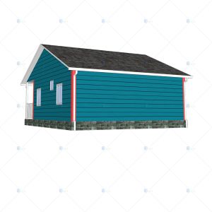 Heya-2B07-B Small Cute Prefab House Hot Selling 2 Bed Nice Design And Low Cost
