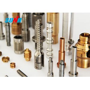 Aluminum Alloy / SS Machining Small Metal Parts With Chrome Plating Surface