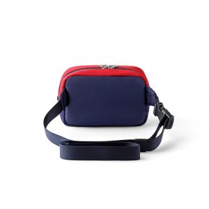 Unisex Heavy Duty Nylon Sling Bag With Zipper Closure Multifunctional