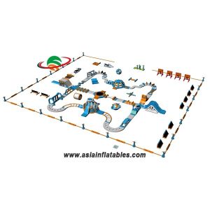 Lake 0.9mm PVC Inflatable Water Park For Children