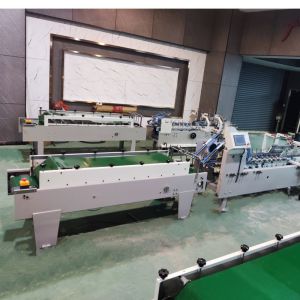3ACQ-580D Automatic Folder Gluer Mechanical for 4 and 6 Corner Folding 1200 KG