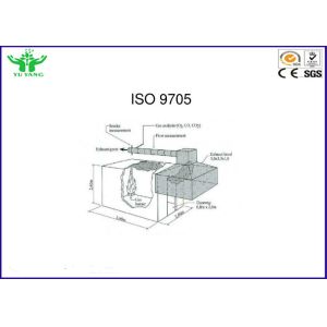 Heat Release Rate Fire Testing Equipment In Full Scale Room Corner Test 6 Kw