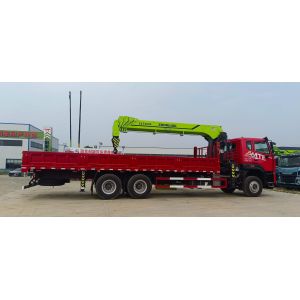 HOWO Head XCMG Pickup Cargo Lifting Truck Mounted Crane 12T 8x4 30 Tons
