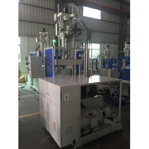 85T Semi Auto Vertical Plastic Injection Molding Machine With 0-250G Injection