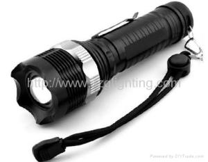 China XML-T6 10W Cree LED 1200LUM high power flashlight torch on sale