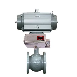 KOSO Control Valve 220C Globe Valves With 6400RB 6500RA 7300RB Pneumatic Type