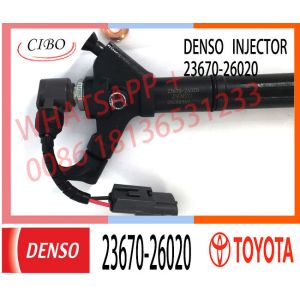 Common Rail Injector 2367029105 23670-29105 2367026020 23670-26020 FOR Toyota