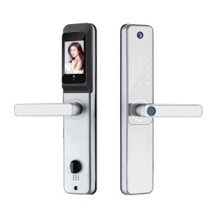 Anti Theft Camera Door Lock CE RoHS App Controlled Door Lock