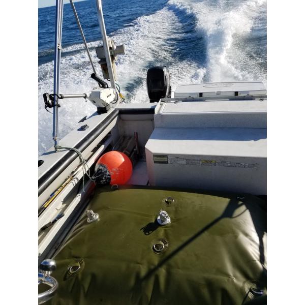 TPU Oil Bladder , Lightweight Oil Storage Tank / Flexible Fuel Bladder Tank