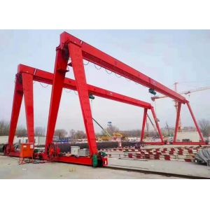 ODM Lifting Speed 8m/Min Single Girder Gantry Crane With Electric Hoist
