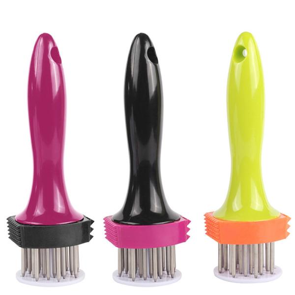 Steak Hammer Stainless Steel Fast Manual Multi Loose Meat Needle Injector Tenderizer