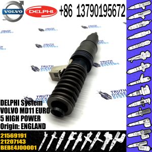 BEBE4N01001 Diesel Fuel Injector 7421569191 21569191 for VOL TRUCKS FH12 FH13