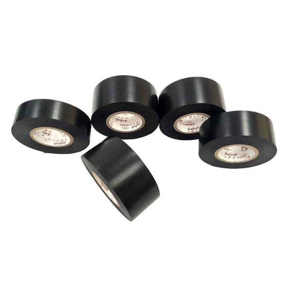 Quality Customized Insulation PVC Tape , Black Wire Harness Tape 0.1mm Thickness wholesale