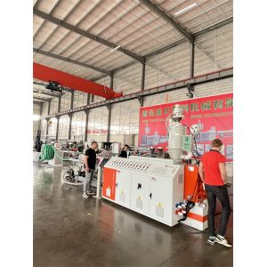 High Efficiency Double Wall Corrugated Pipe Machine Plastic Sylphon Bellows