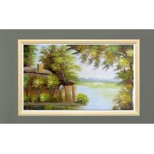 Cheap UHD 65 Inch Large LCD LED TFT Wall Mounted Advertising Display With Wood Frame for sale