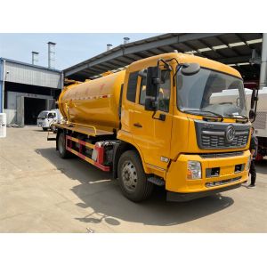 4x2 Chinese Dongfeng 6000 Liters Sewage Suction Truck